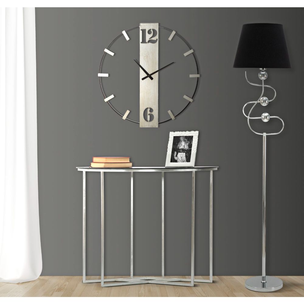 MAURO FERRETTI Orologio da Muro Silvery cm 61x4,5x63