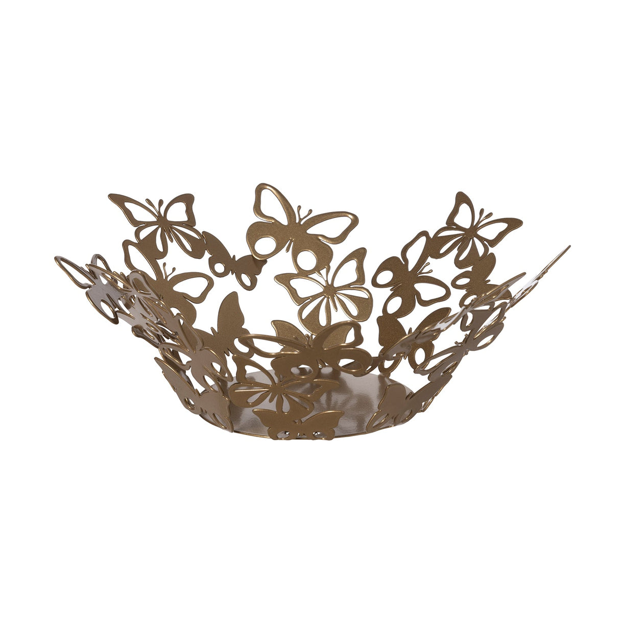 ARTI & MESTIERI Centrotavola Moderno Farfalloso Piccolo Oro Laccato