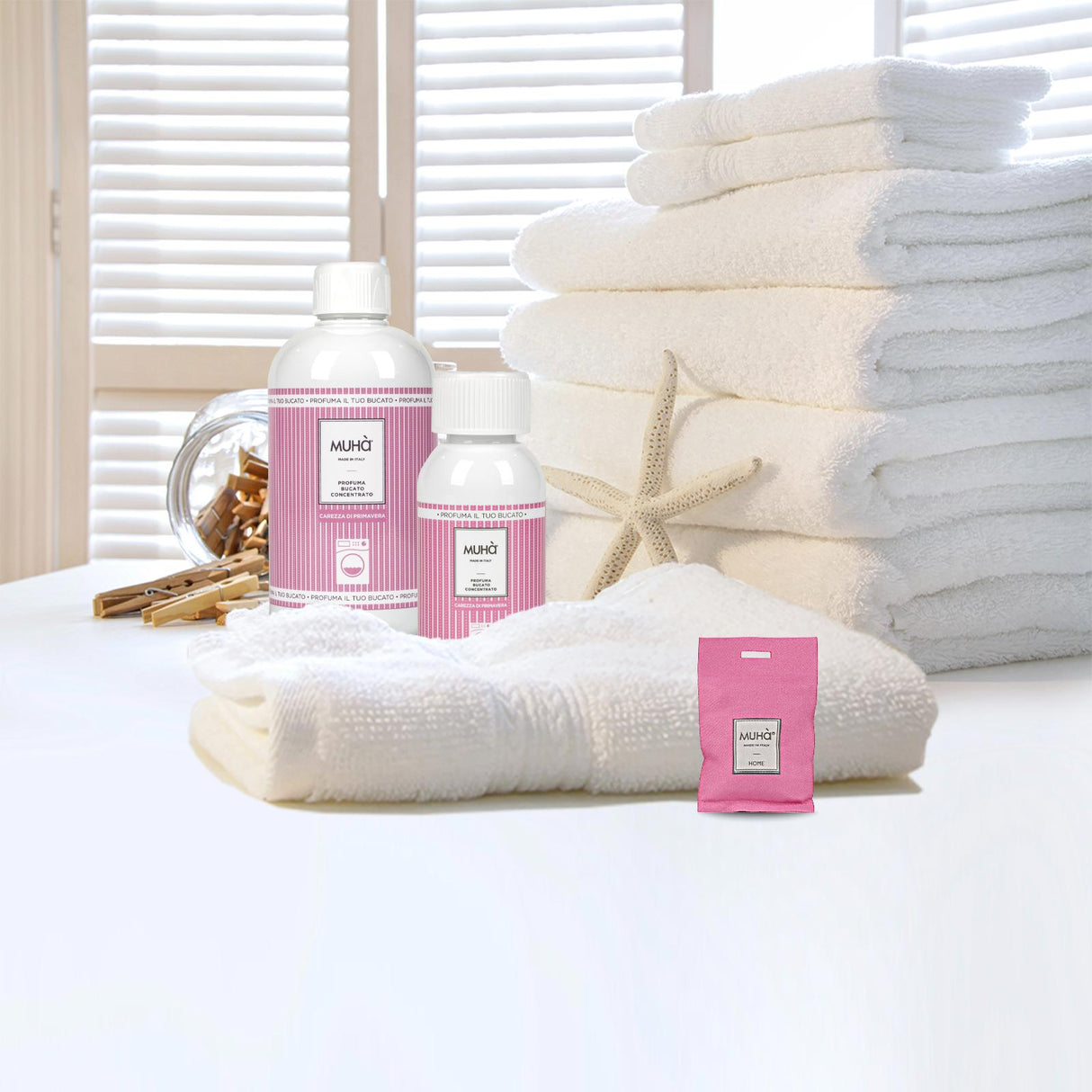 MUHA' Washing Machine Laundry Perfume 100ml Spring Caress