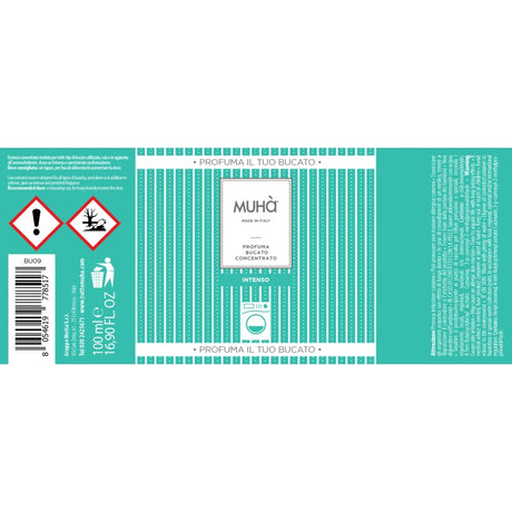 MUHA' Profumo Bucato Lavatrice 100ml Intenso