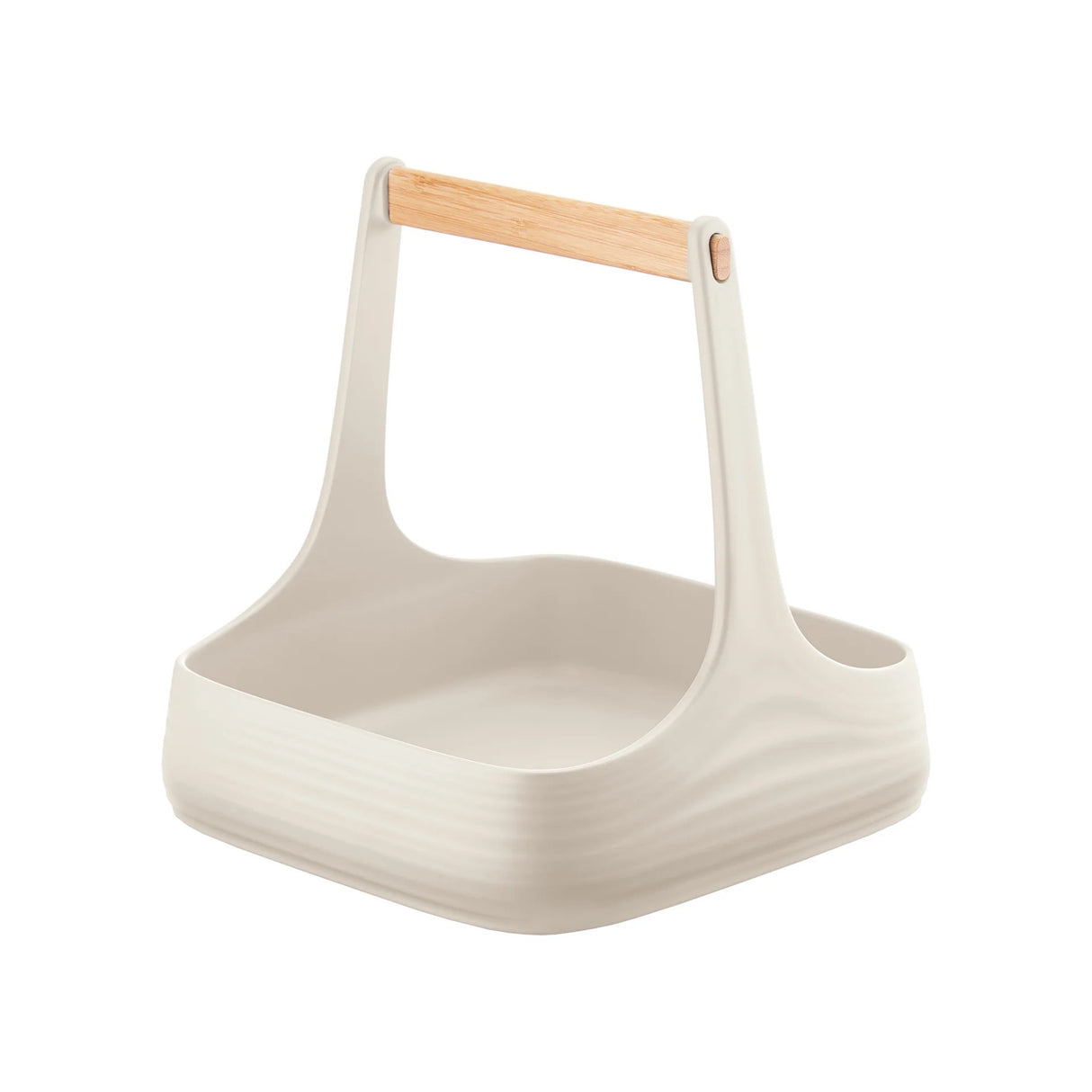 GUZZINI Tierra Organizzatore da Tavola All Together 22x22cm Plastica Bianco Latte