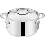 LAGOSTINA Orchestra Casseruola Fonda con Coperchio 24cm Acciaio Inox Made in Italy