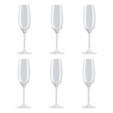 ROSENTHAL DiVino Calice Flute Champagne Set 6 Pezzi 220ml Cristallo