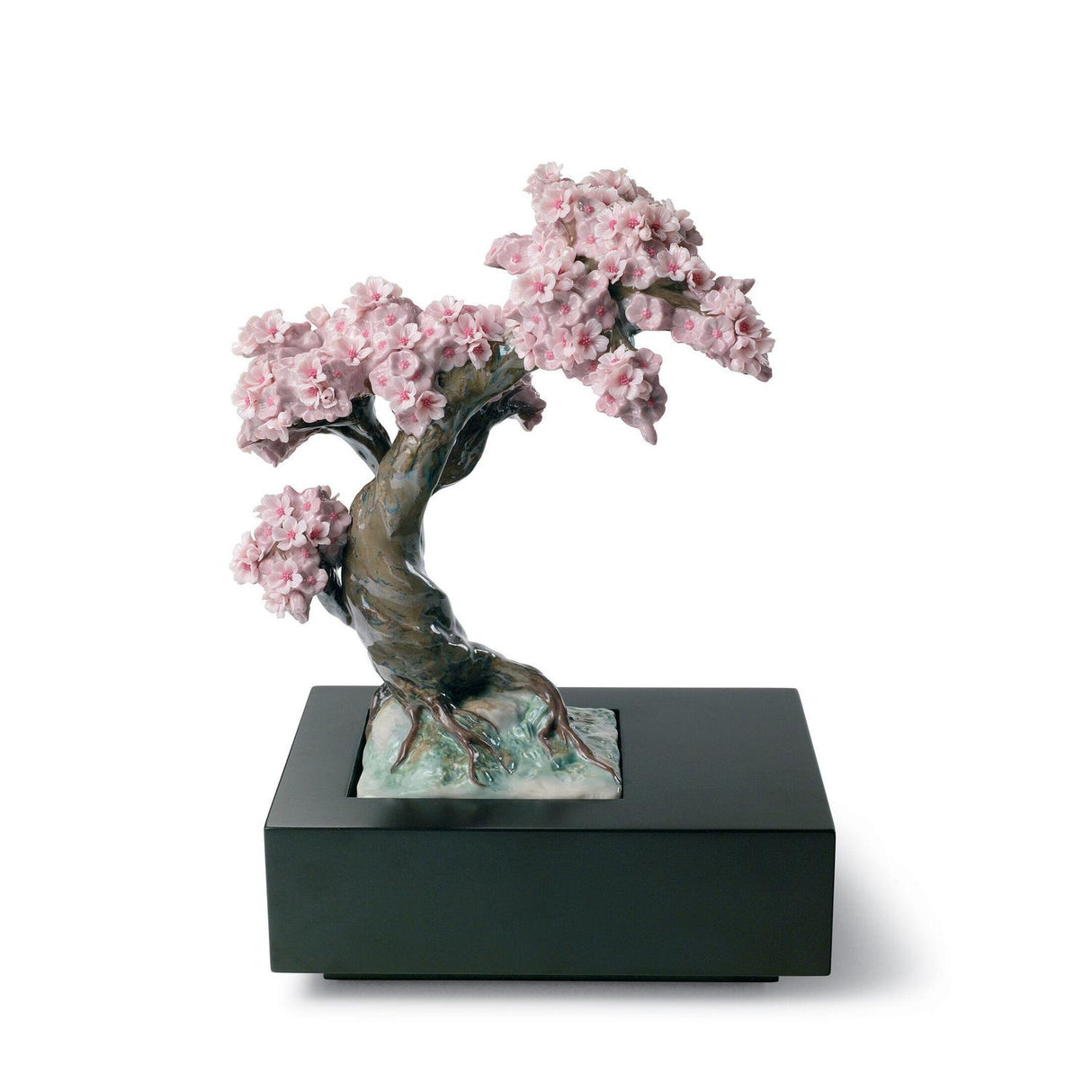 LLADRO' Figurina Stagione Fiorita Albero 26x20cm Porcellana
