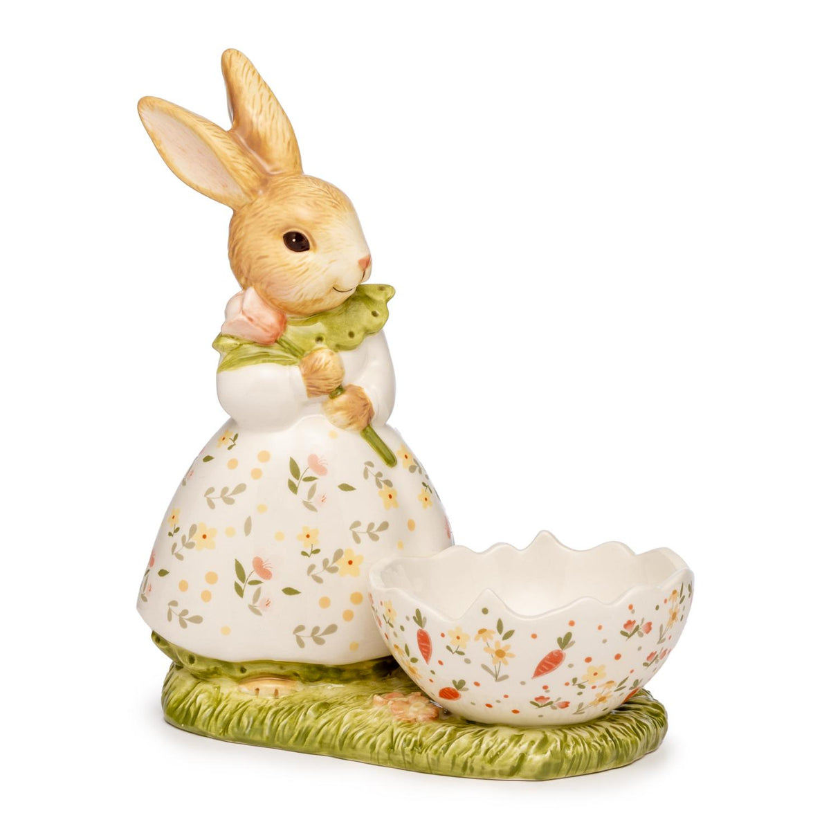 PALAIS ROYAL Easter Decoration Rabbit Egg Holder 17x15cm Ceramic