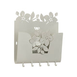 ARTI & MESTIERI Cassetta Portachiavi Moderna Fior di Loto Avorio