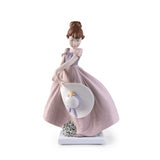 LLADRO' - Statua Scultura Figura Pamela al vento 01009533