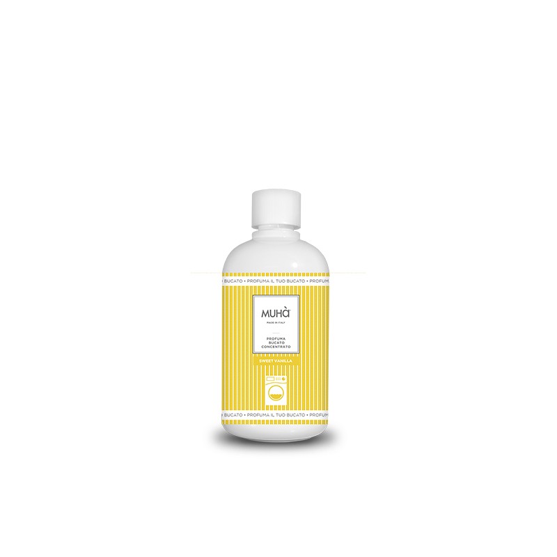 MUHA' Profumo Bucato Lavatrice 400ml Sweet Vanilla