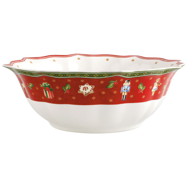 VILLEROY & BOCH Toy's Delight Insalatiera Ciotola Coppa 32cm 4L Tavola di Natale