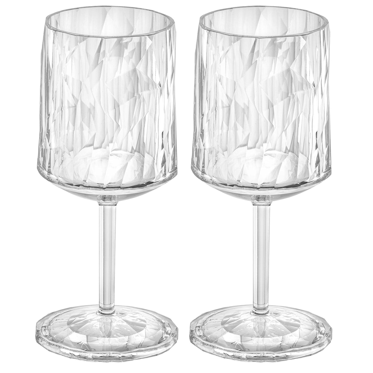 KOZIOL Set 2 Calici Vino 17cm 200ml Club No. 9 Superglas Indistruttibili
