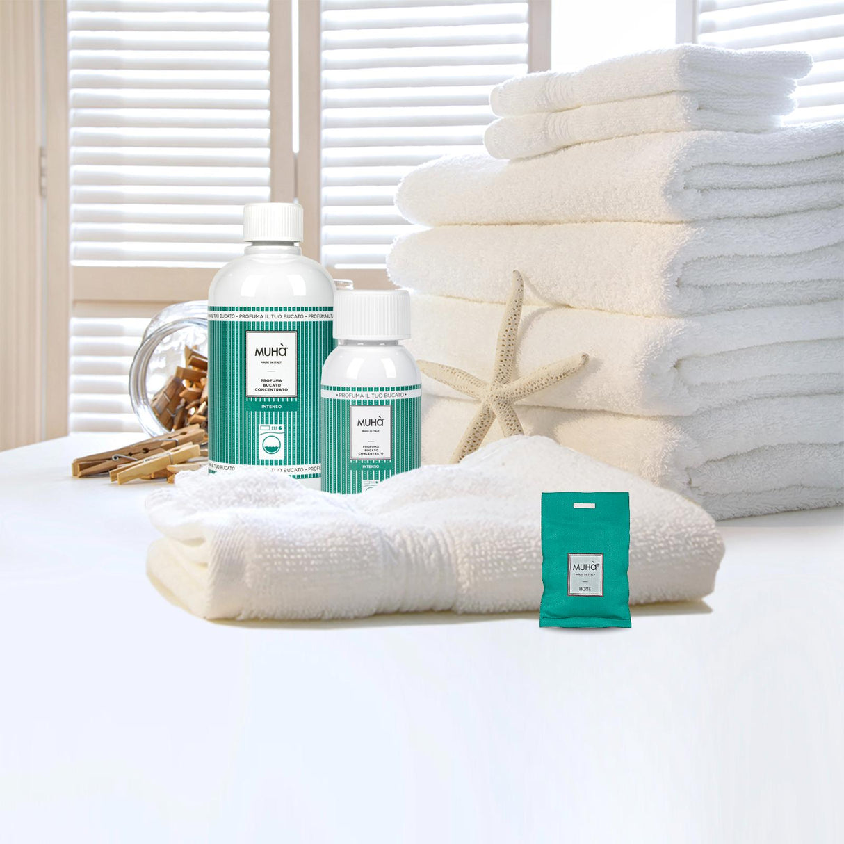 MUHA' Profumo Bucato Lavatrice 400ml Intenso