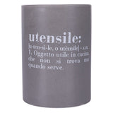 VILLA D'ESTE HOME TIVOLI Victionary Barattolo Porta Utensili 10x14,5cm Ceramica