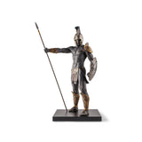 LLADRO' Scultura Spartano 71x44cm Porcellana