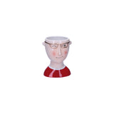 RITUALI DOMESTICI iRobinson Vaso Cachepot Mimmo 16cm Rosso Ceramica