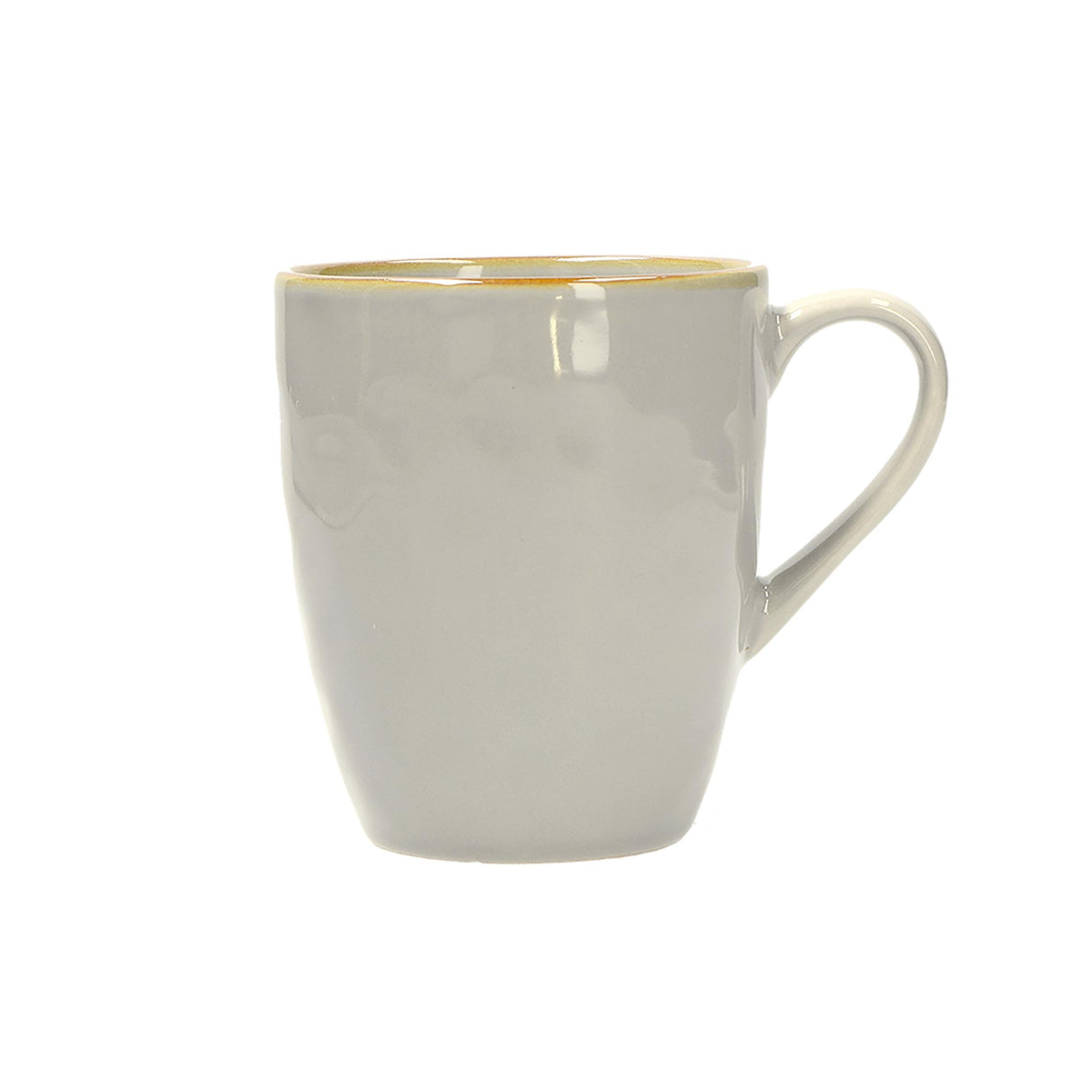 ROSE & TULIPANI Concerto Tazza Caffè Tè MUG 430ml Grigio Perla Stoneware