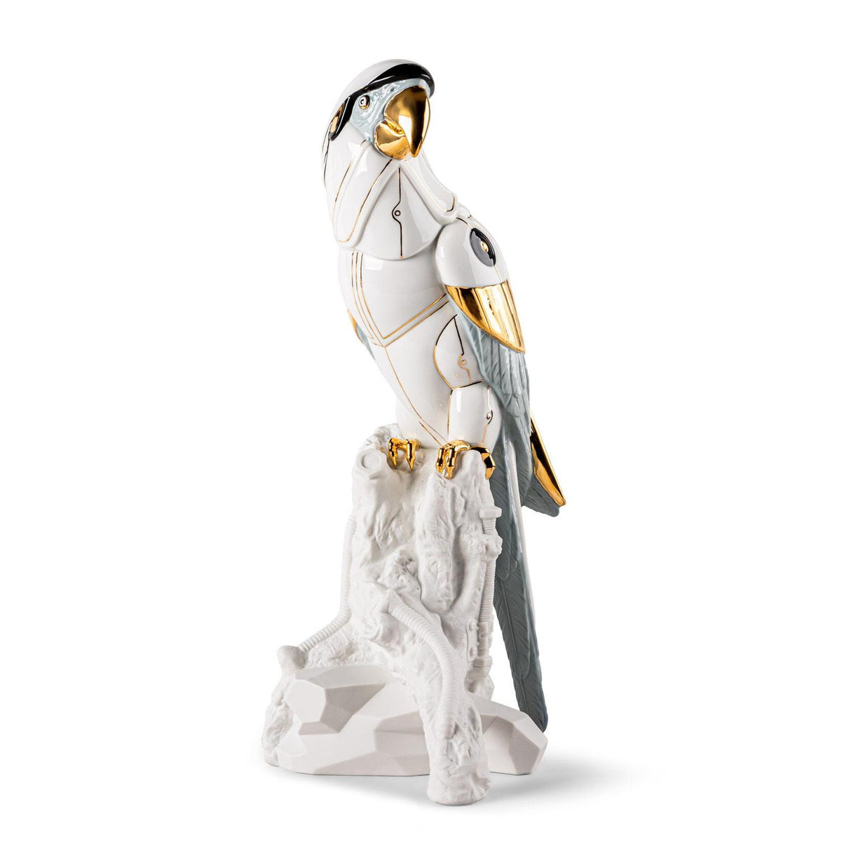 LLADRO' Scultura Ara Cyborg 45x22cm Porcellana