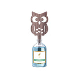 HYPNO CASA Diffusore con Bastoncini Sagoma Gufo 100ml Acqua Marina