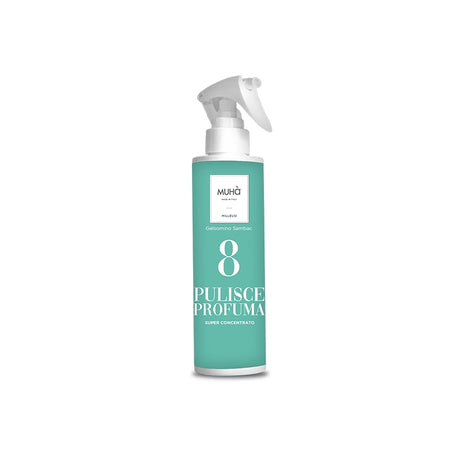 MUHA' Flacone Spray Detergente Milleusi 200ml Gelsomino Sambac