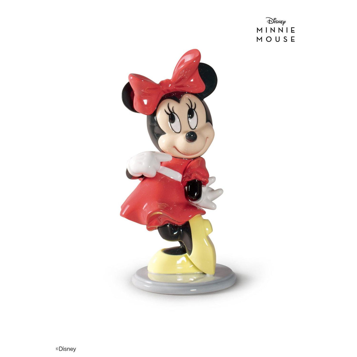 LLADRO' Figurina Minnie Mouse 19x9cm Porcellana