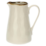 ROSES &amp; TULIPS Concert Jug 1700ml Ivory Stoneware