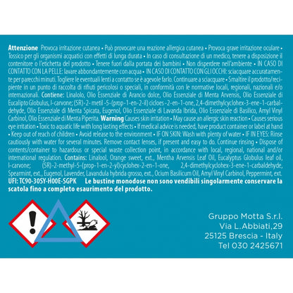 MUHA' Profuma Aspirapolvere Set 5 Buste Menta e Sandalo
