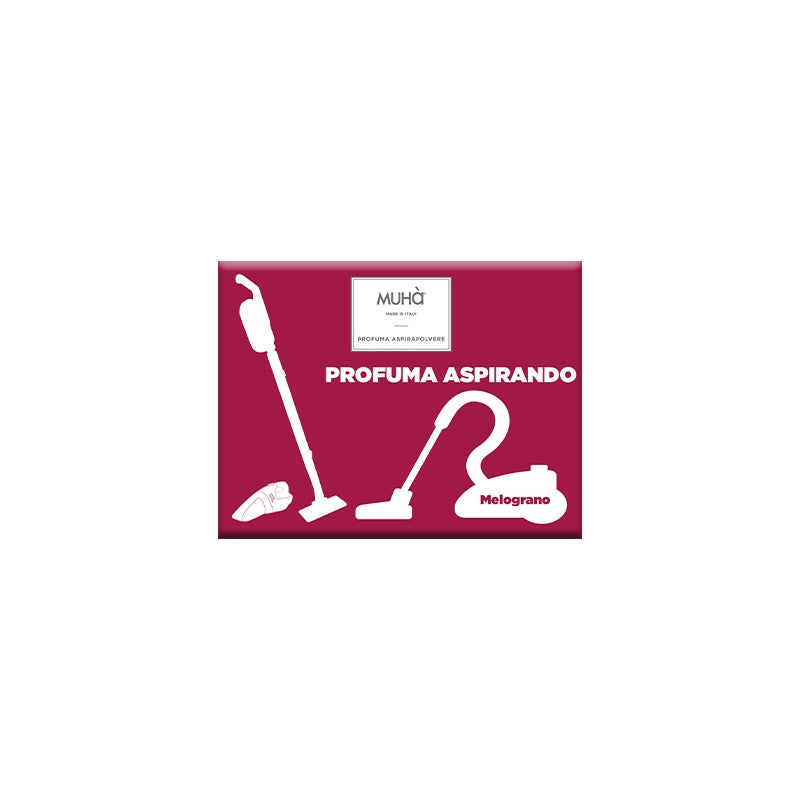 MUHA' Profuma Aspirapolvere Set 5 Buste Melograno