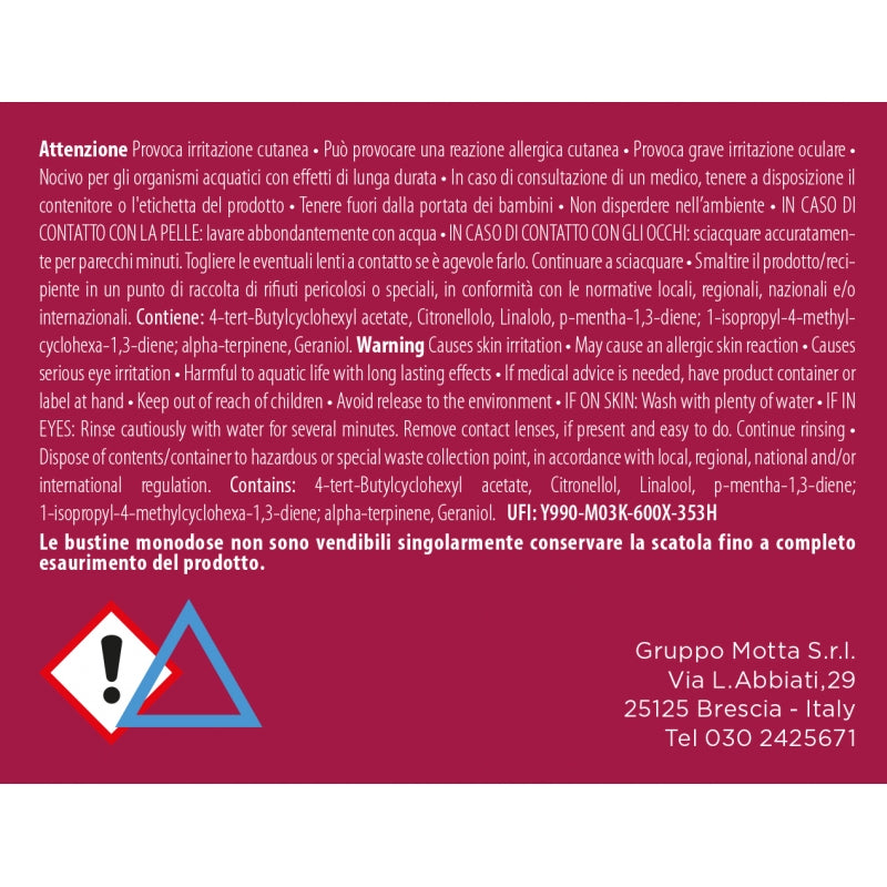 MUHA' Profuma Aspirapolvere Set 5 Buste Melograno