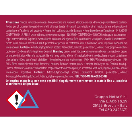 MUHA' Profuma Aspirapolvere Set 5 Buste Melograno