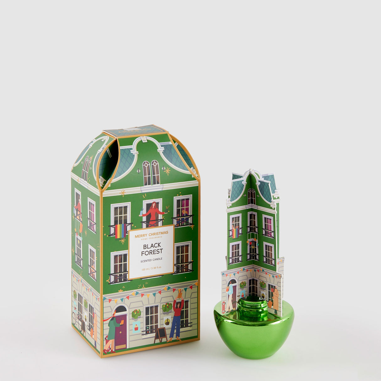 EDG Enzo De Gasperi Profumatore per Ambienti Natalizio Rue De Rivoli 100ml Black Forest