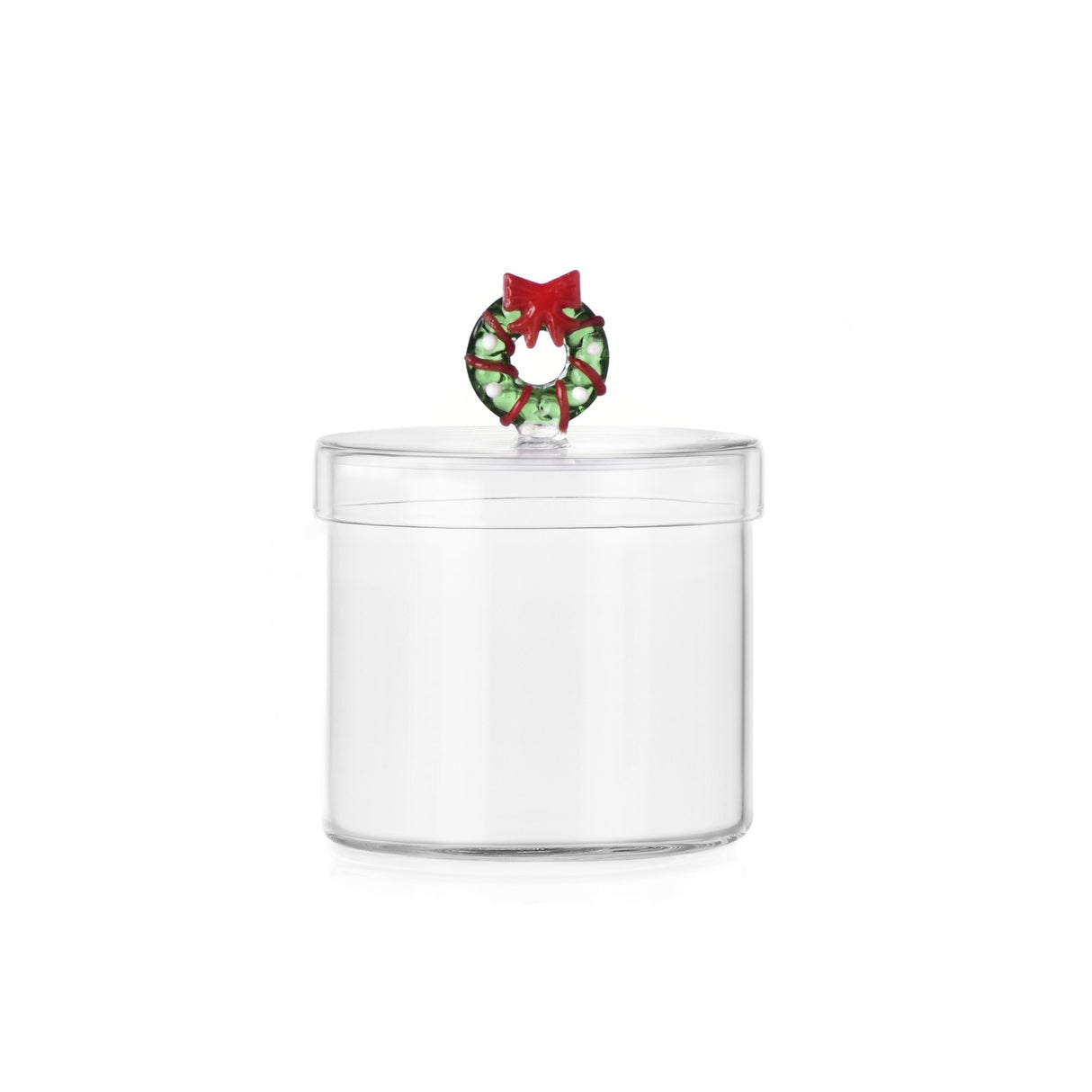 ICHENDORF Christmas Tales Scatola Ghirlanda Natalizia 10x8,2cm Vetro Borosilicato