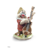 LLADRO' Figurina Nanetto Biancaneve Dotto 14x11cm Porcellana