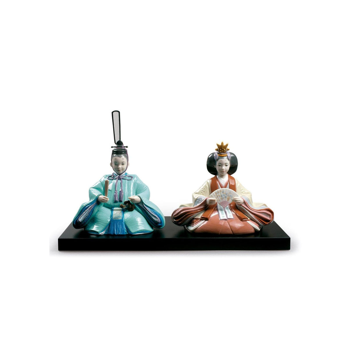 LLADRO' Figurina Hinamatsuri Festival 25x40cm Porcellana