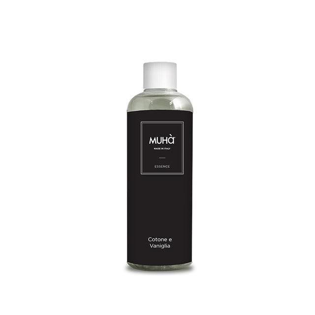 MUHA' Ricarica Refill 400ml Profumatore D'Ambiente Cotone e Vaniglia