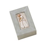 WILLOW TREE Scatola Box Porta Oggetti Madre e Figlia 13,5x9cm Resina