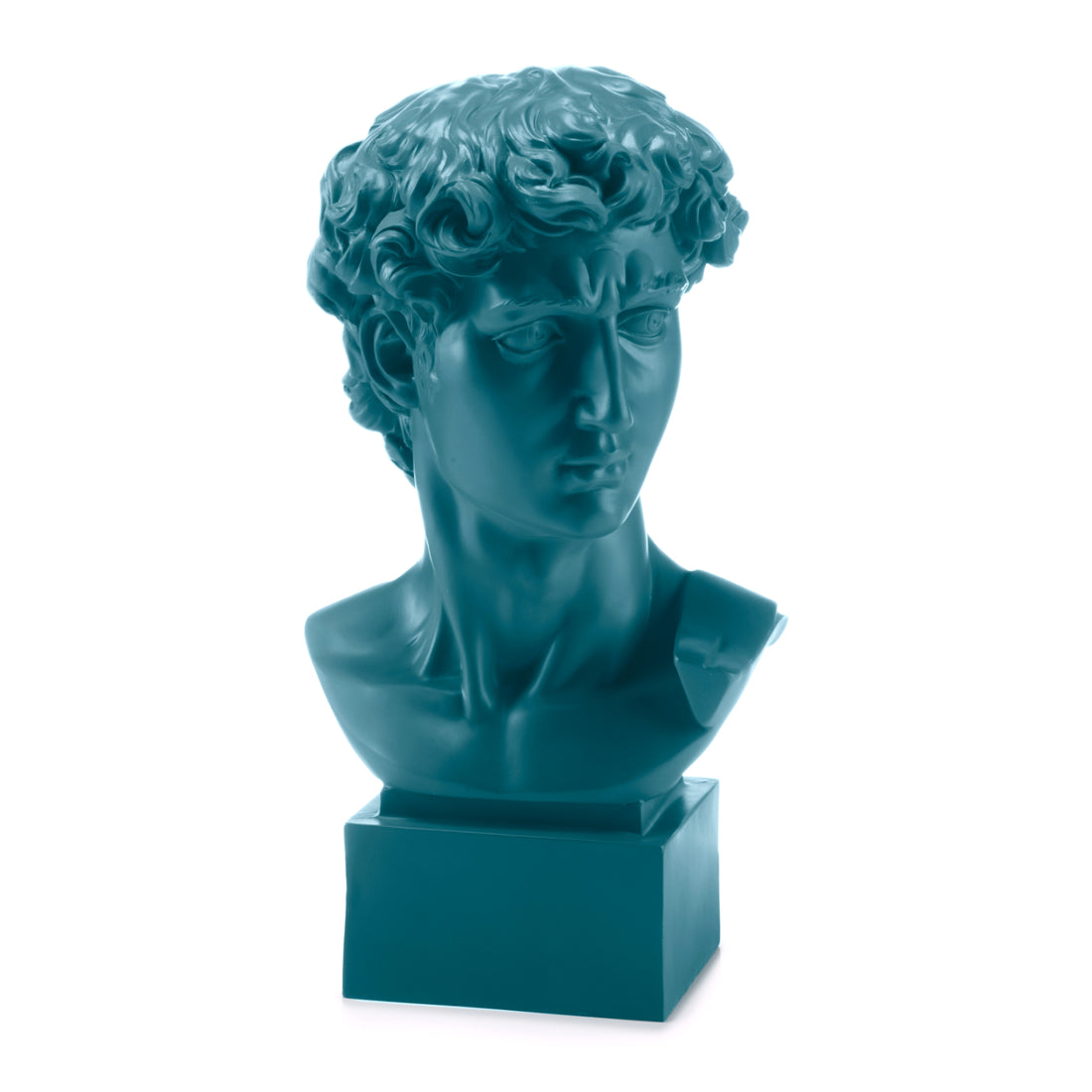 PALAIS ROYAL Scultura Figura Busto David di Michelangelo 35cm Ottanio Resina