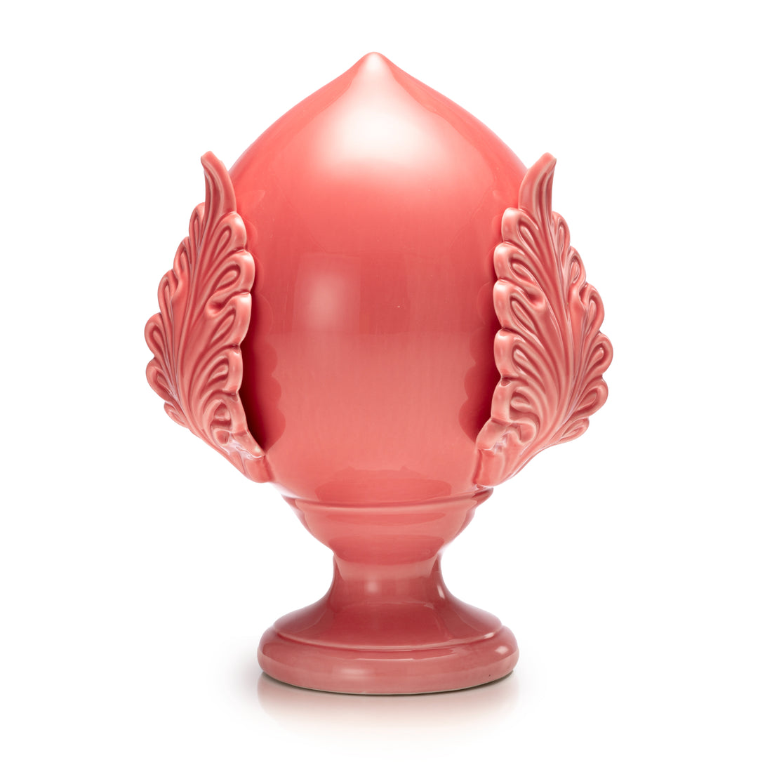 PALAIS ROYAL Pumo Pomo Pugliese Decorazione 30cm Rosa Ceramica