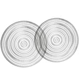 NACHTMANN Ethno Piatto da Portata Sottopiatto Set 2 Pezzi 32cm Cristallo