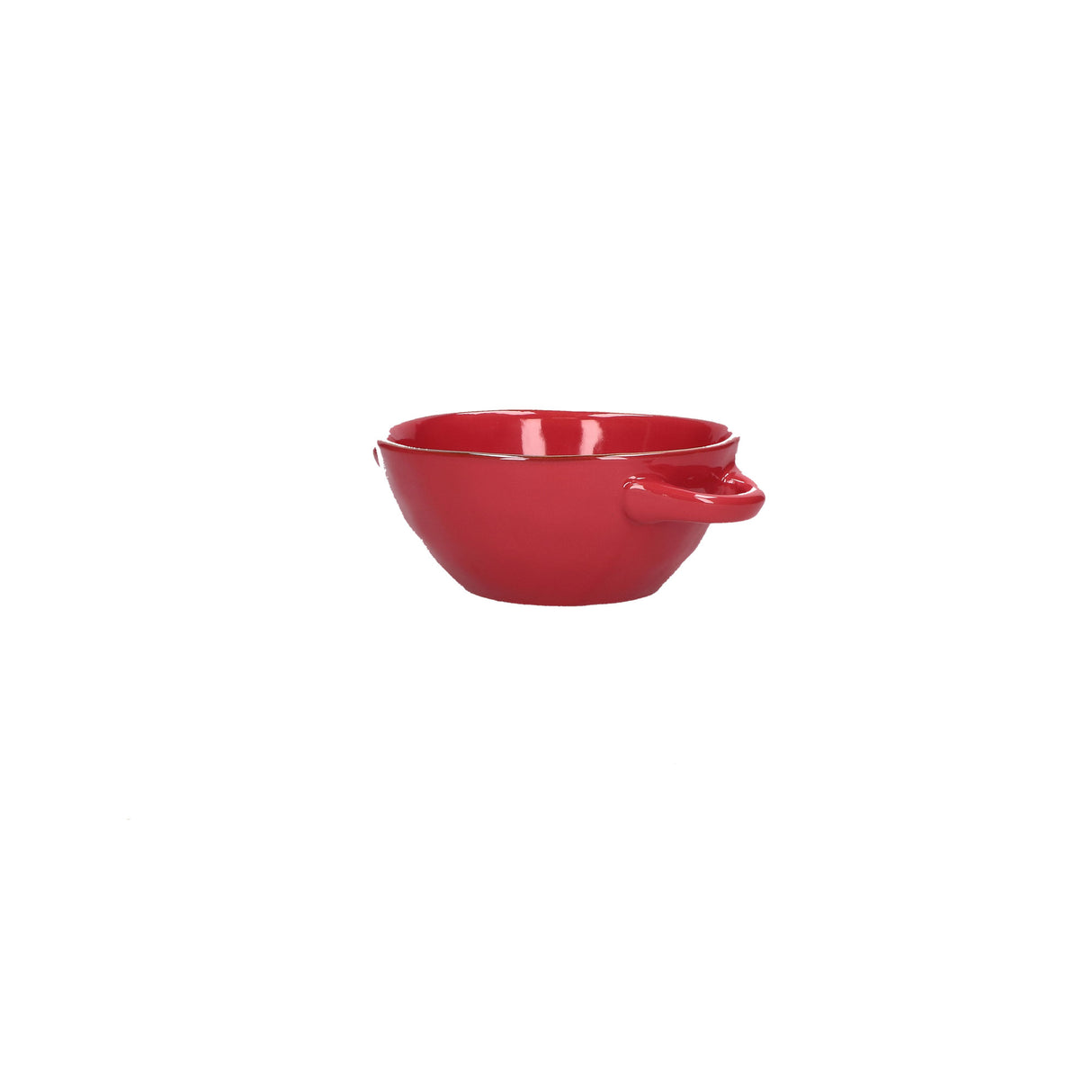 ROSE & TULIPANI Concerto Corallo Ciotola con Manici Zuppa 600 cc Stoneware