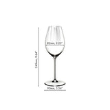RIEDEL Performance White Wine Glass Set 2 Pieces Sauvignon Blanc 440ml Crystal