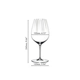 RIEDEL Performance Red Wine Glass Set 2 Pieces Cabernet Merlot 834ml Crystal