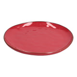 ROSE & TULIPANI Concerto Corallo Piatto Piano Tavola Stoneware 27 cm