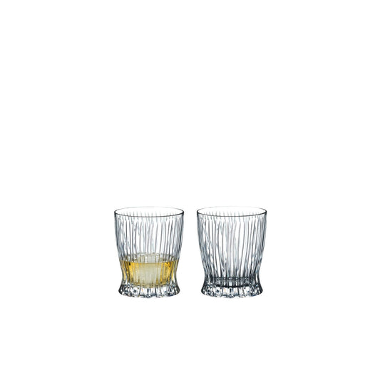 RIEDEL Fire & Ice Tumbler Bicchiere da Whisky Set 2 Pezzi 295ml Cristallo