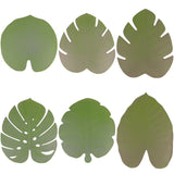 VILLA D'ESTE HOME TIVOLI Jungle Tovaglietta Tropicale Set 6 Pezzi Verde Plastica EVA