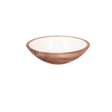 LA PORCELAINA BIANCA Libeccio Bowl Cup 20cm Enamelled Wood