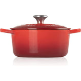 LE CREUSET Cocotte Rotonda Evolution 20cm Ciliegia Ghisa Vetrificata