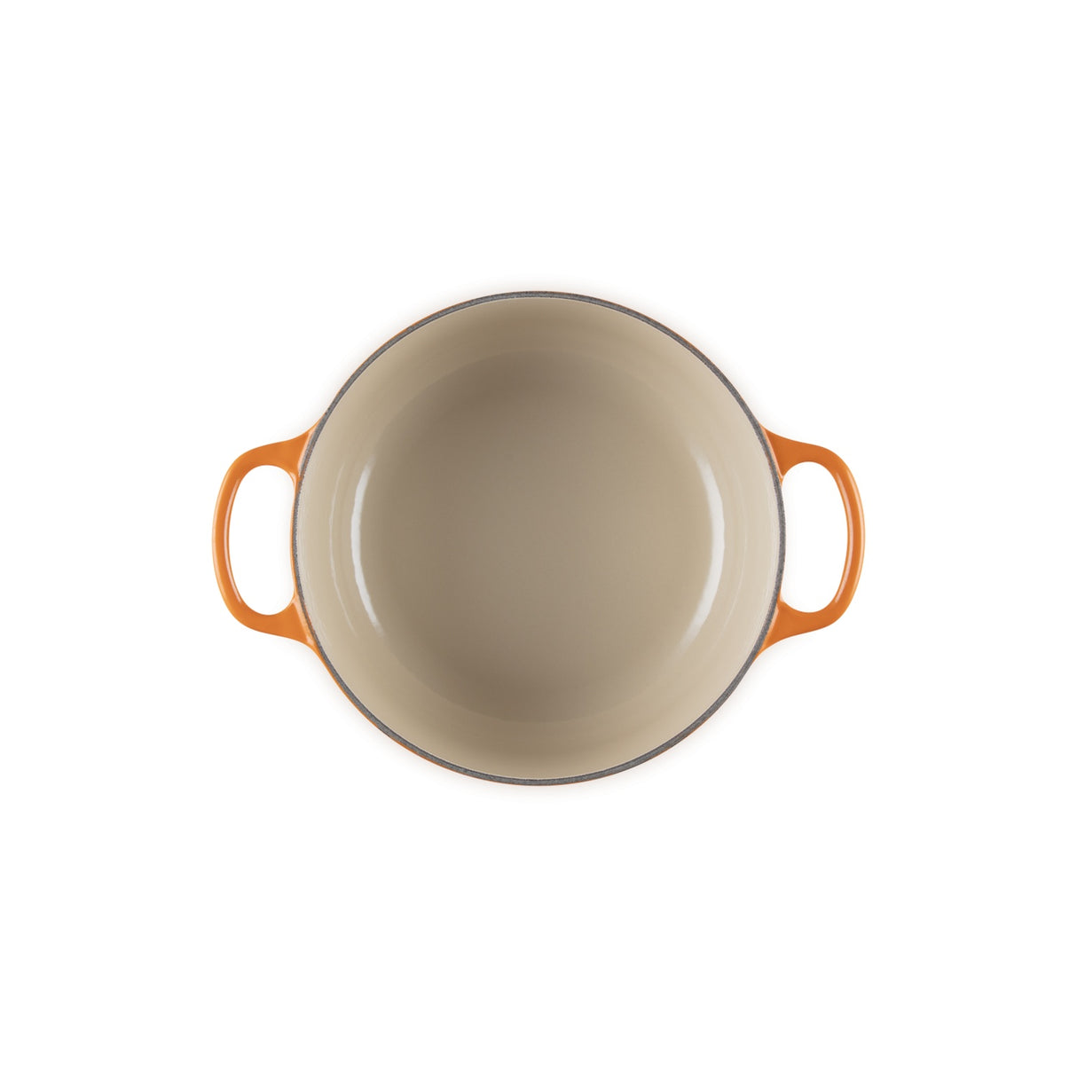 LE CREUSET Cocotte Rotonda Evolution 20cm Arancio Ghisa Vetrificata