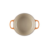 LE CREUSET Cocotte Rotonda Evolution 20cm Arancio Ghisa Vetrificata