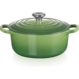 LE CREUSET Cocotte Rotonda Evolution 20cm Verde Bamboo Ghisa Vetrificata