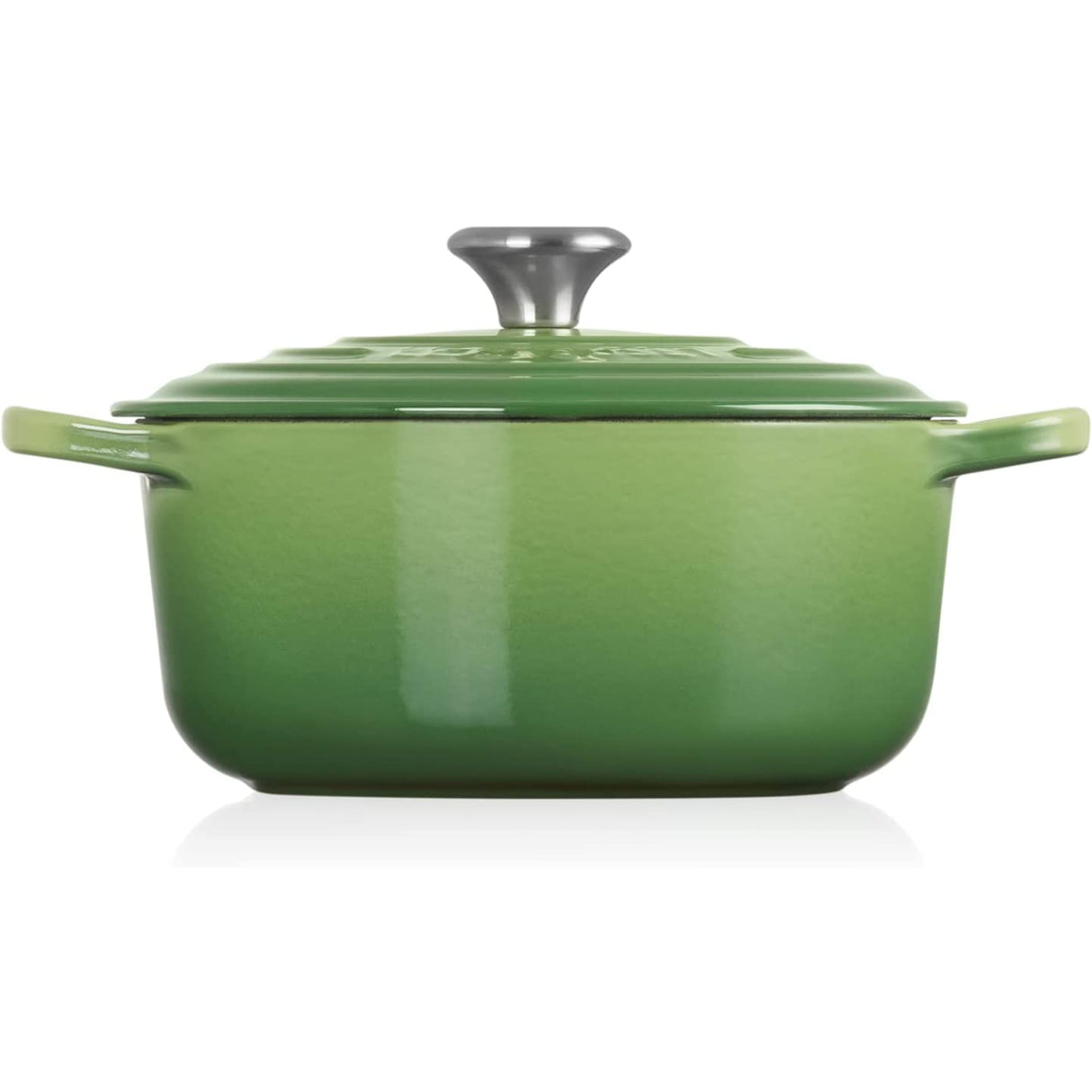 LE CREUSET Cocotte Rotonda Evolution 20cm Verde Bamboo Ghisa Vetrificata