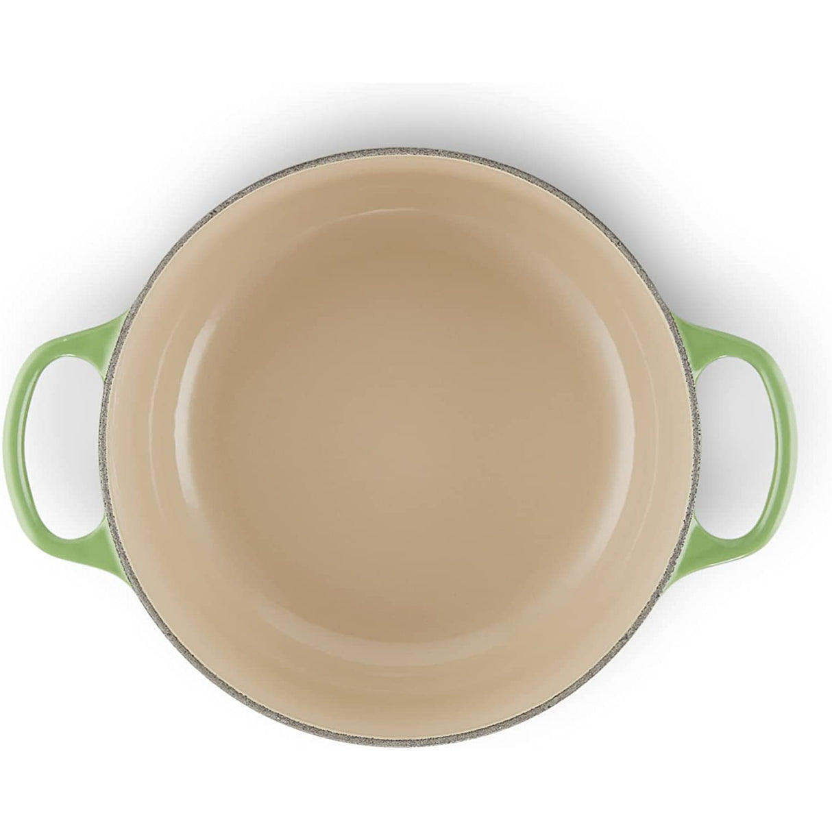 LE CREUSET Cocotte Rotonda Evolution 20cm Verde Bamboo Ghisa Vetrificata